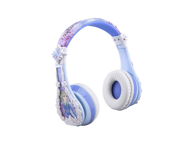 Disney Frozen 2 Bluetooth Headphones with Microphone, Volume Reduced to Protect Hearing, Adjustable Wireless Headphones for School Home Travel, for...
