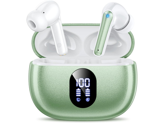 Wireless Earbuds, Hi-Fi Deep Bass Ear Buds, 48H Playtime In-Ear Headphones
