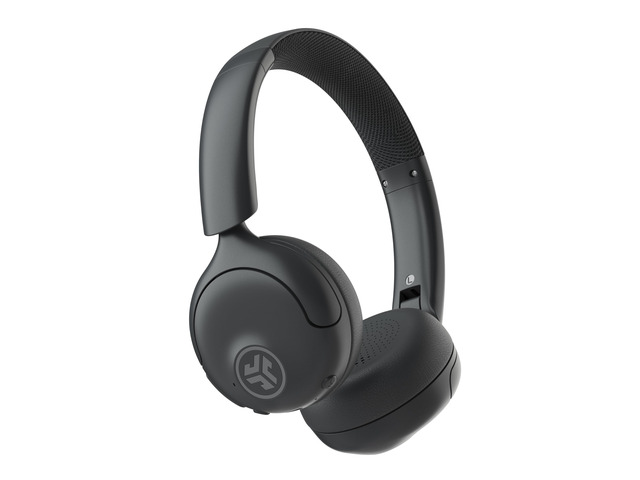 Go Lux ANC on Ear Headphones with Bluetooth Multipoint, Graphite