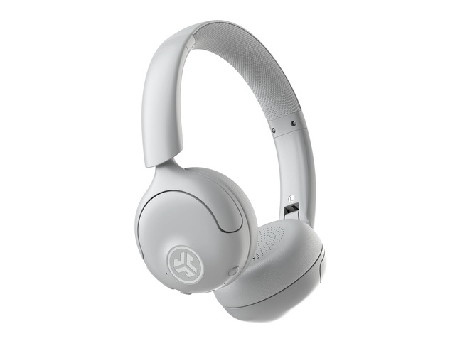Go Lux ANC on Ear Headphones with Bluetooth Multipoint, White