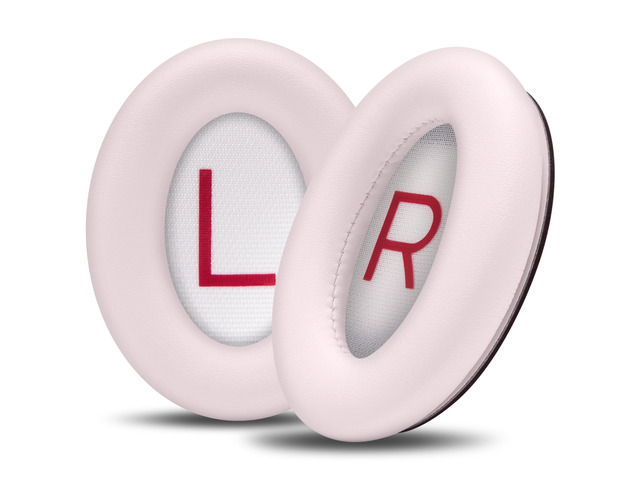 PadZ QC45 - Earpads for Bose QuietComfort 45, QC SE & QC Wireless Made by Wicked Cushions Extra Thick Cushions, Premium Durable Stitching Petal Pink