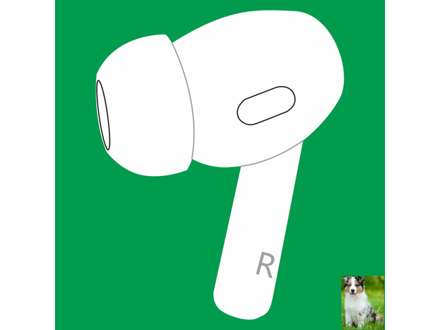 OEM Right Earbuds Replacement for Pods Pro (2nd Generation) A3047, A3048, A3049, Genuine Single Right Ear Side Only, Compatible with Original Air...