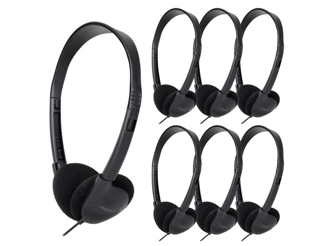 Bulk Headphones for Classroom Kids School Students 100 Pack Wired On Ear Class Set Headphones for Kids Teens Adults,Work with Chromebook Laptop PC...