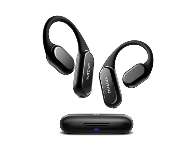 60H Playtime Fit and Comfort IP68 Bone Conduction Headphones OWS Open Ear Headphones with Earhooks, Bone Conduction Earbuds, Clear Sound, Bluetooth...