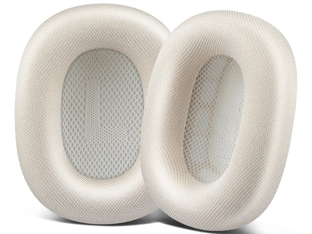 Ear Cushions for AirPods Max 1 & 2 Replacement EarPads Ear Pads Cups Covers with Durable Mesh Fabric, Softer Foam Color