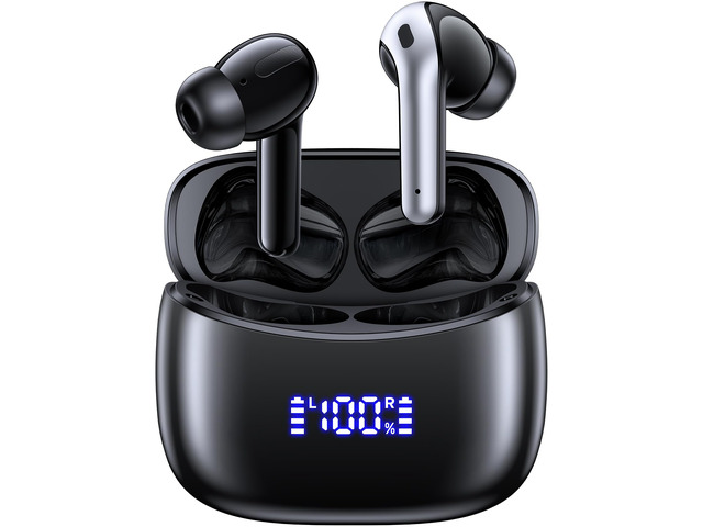 Wireless Ear Buds Bluetooth Earbuds Translation Earbuds Real Time 70H Playtime Wireless Headphones AI Bluetooth Headphones for Travel Meeting Sports