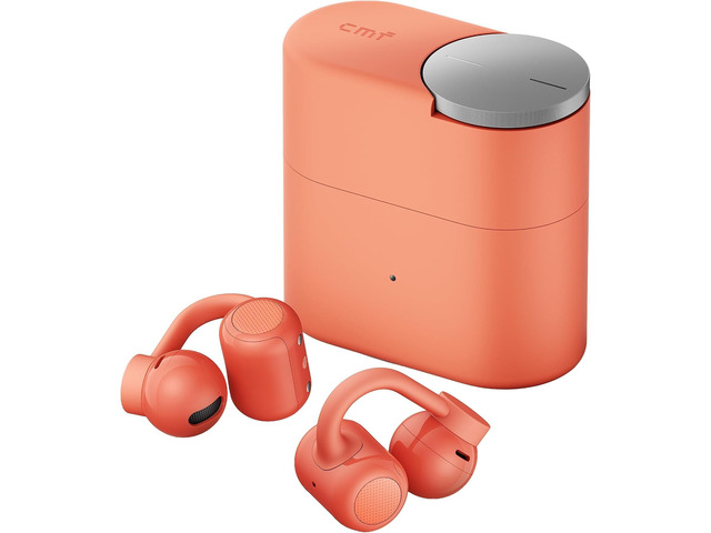 Clip Pro, Hi-Res Open Ear Wireless Bluetooth Headphones, Coral Clip On Earbuds with Ultra-Lightweight Design, Comfortable Fit, Sweat Resistant,...
