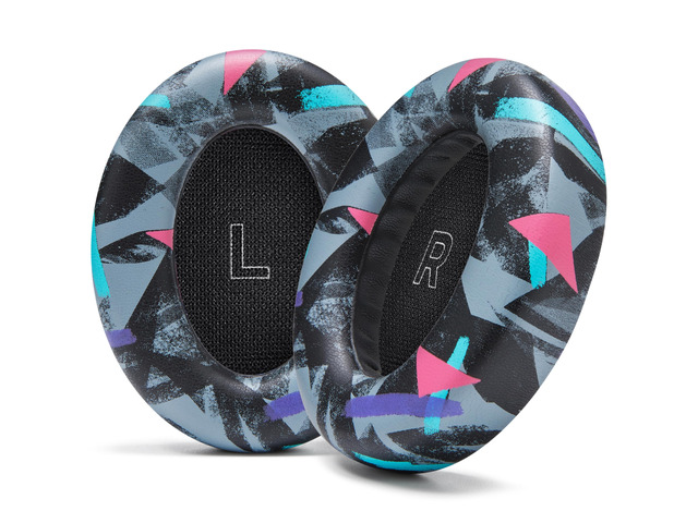 PadZ QC Ultra - Earpads for Bose QuietComfort Ultra Gen 1 & 2 Made by Wicked Cushions Enhanced Comfort, Thickness & Durability 90's Black