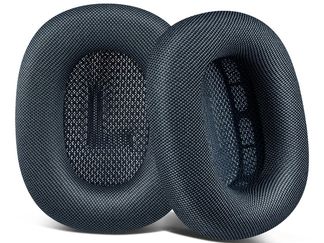 Ear Cushions for AirPods Max 1 & 2 Replacement EarPads Ear Pads Cups Covers with Durable Mesh Fabric, Softer Foam Color