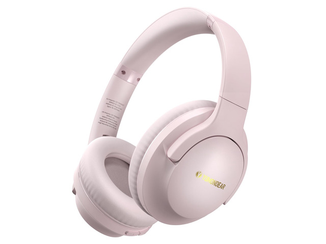 Wireless Headphones Over Ear, 80H Playtime, HiFi Stereo, 3EQ Mode Soft Memory Foam Earpads, Foldable Bluetooth Headphones, Bluetooth 5.4, ENC Mic,...