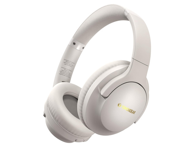 Bluetooth Headphones Over Ear, 80H Playtime, HiFi Stereo, Deep Bass EQ