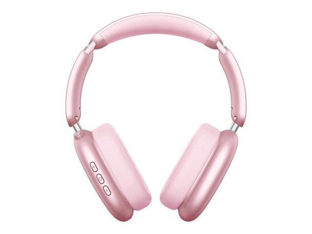 Y02 Active Noise Cancelling Wireless Headphones, Pink Over-Ear, Bluetooth, 60H Playtime,Crystal Clear Calls, Hi-Res Audio, Big Bass, Foldable...