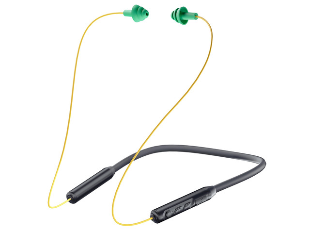 Bluetooth Earplug Headphones, Neckband Wireless Earbuds earplugs-29db Noise Reduction isolating in-Ear earplug Earphones and Controls,IPX5...