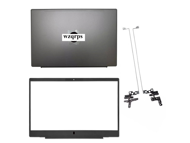 Wzqrps New Replacement Laptop LCD Cover Back Rear with Hinges and Front Bezel Frame for HP Pavilion 15 CS 15-CS 15-CW 15T-CS 15Z-CW Series...