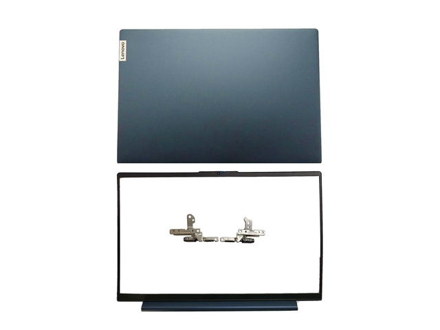 Wzqrps Replacement Laptop LCD Cover Back Rear Top Lid Hinges Front Bezel for Lenovo ideapad 5 15IIL05 15ARE05 15ITL05 5-15IIL05 5-15ARE05 5-15ITL05...