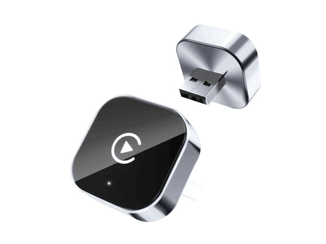 Wireless CarPlay Adapter for iPhone, Android, 2026 Upgrade Convert Wired to Wireless Apple CarPlay Adapter, Mini Size USB Stable Control, Plug and...