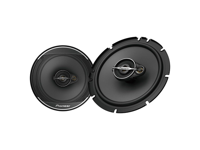 PIONEER A-Series Standard TS-A1671F 6.5' 3-Way Coaxial Speakers 320W Max Ideal Factory Upgrade, Balanced Sound + Smooth Treble, Enhanced Bass,...