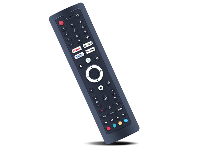 MOVHEIYL Replacement Voice Remote Control for SYLVOX Outdoor TV QLED Series Compatible With SYLVOX TV Model:Deck Pro 2.0, Pool Pro 2.0,...