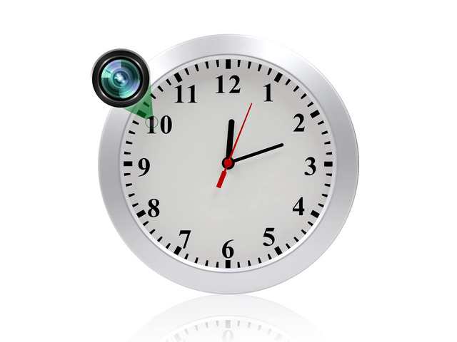1080P Hidden Spy Camera in Clock, Nanny Cam Without WiFi for Home Office Mini Hidden Clock Cam,Secret Camera for Indoor Monitoring with Motion...