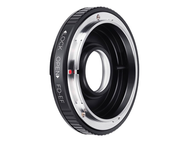 K & F Concept Pro Lens Mount Adapter Compatible for Canon FD FL 35mm SLR Lens to Canon EOS (EF, EF-S) Camera, Compatible with Canon 1D, 1DS, Mark II,...
