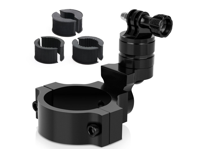 Camera Mount Holder UTV ATV Fit for GoPro Hero, SJ, DJL, Insta360 Aluminum Roll Bar Clamp With 360° Rotation,Fits 1, 1.5, 1.75 And 2 Inch Tubes...