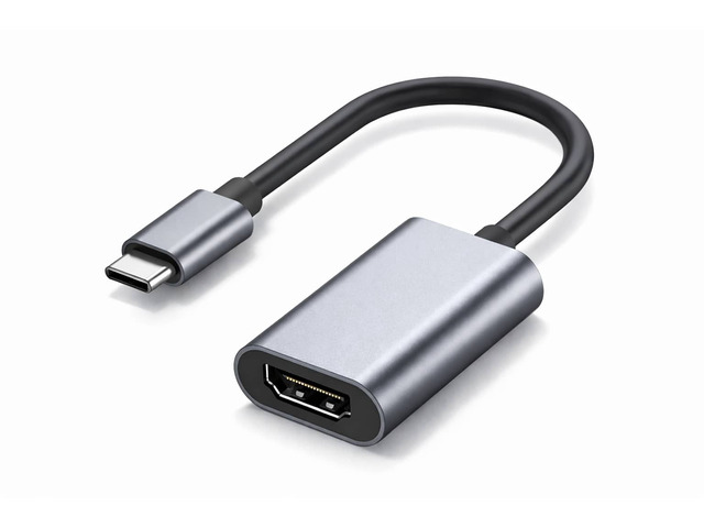 CORE TECH USB-C to HDMI Adapter, 4K UHD, Thunderbolt 3 Compatible, USB-C Male to HDMI Female for Laptops, Tablets, Monitors, TVs and Projectors