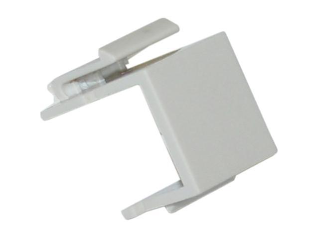 Cable Wholesale Blank Insert Module for Keystone Wall Plate Beige / Ivory
