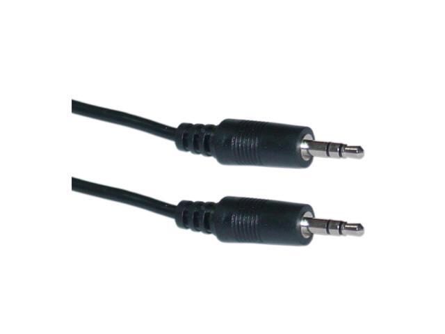 Cable Wholesale 3.5mm Stereo Cable, 3.5mm Male, 6 foot