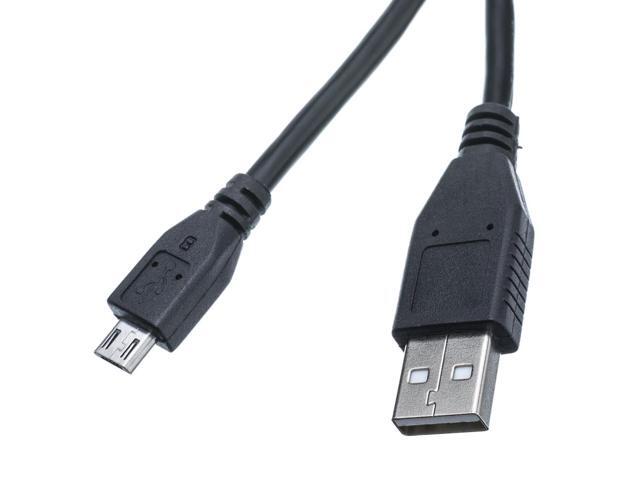 Cable Wholesale Micro USB 2.0 Cable Type A Male Micro-B Male 15 foot - Black