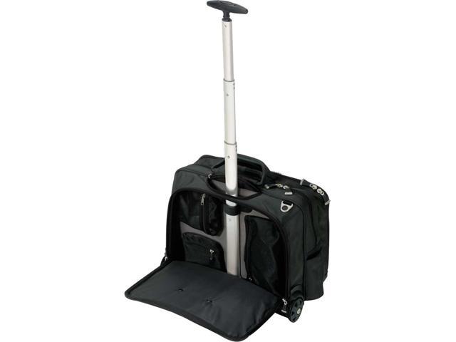 Kensington - 17" Nylon Rolling Laptop Bag - Black - image 11