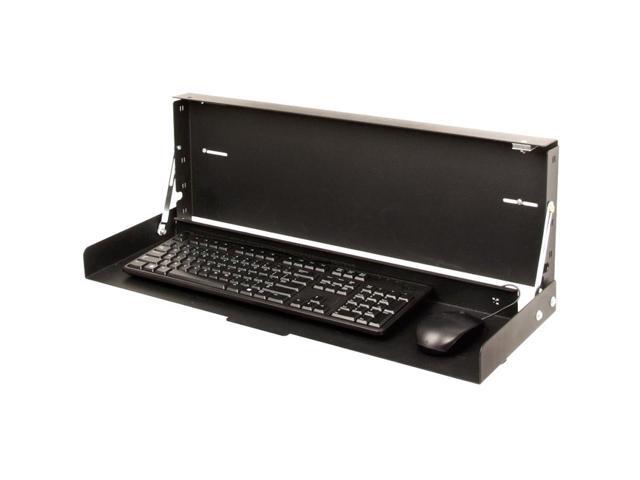 Rack Solutions 104-2795 Full Keyboard Wallmount - Black