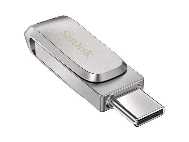 SanDisk - Ultra Dual Drive Luxe 512GB USB 3.1, USB Type-C Flash Drive - Silver - image 6