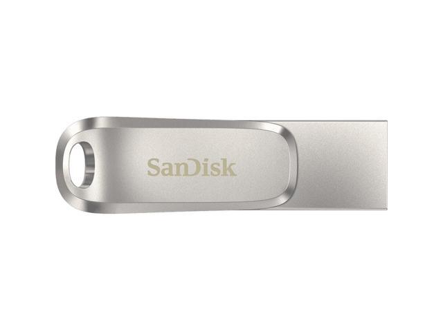SanDisk - Ultra Dual Drive Luxe 512GB USB 3.1, USB Type-C Flash Drive - Silver - image 4