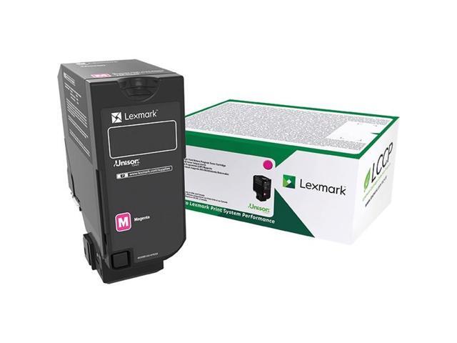 Lexmark 74C0HMG TAA High Yield Return Program Toner Cartridge - Magenta