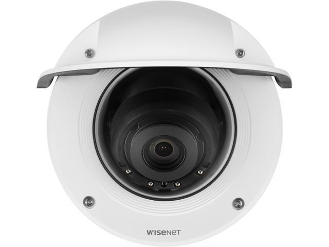 Hanwha Techwin XNV-8082R 6 Megapixel Network Camera - Dome - 131.23 ft Night Vision - H.265, H.264, H.264M, H.264H, MJPEG - 3328 x 1872 - 3x...