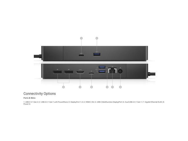 Dell Dock- WD19 130w Power Delivery 180w AC DELLWD19S180W
