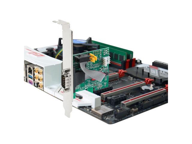 SIIG DP Cyber RS-232 1S PCIe Card 250Kbps JJE20611S1