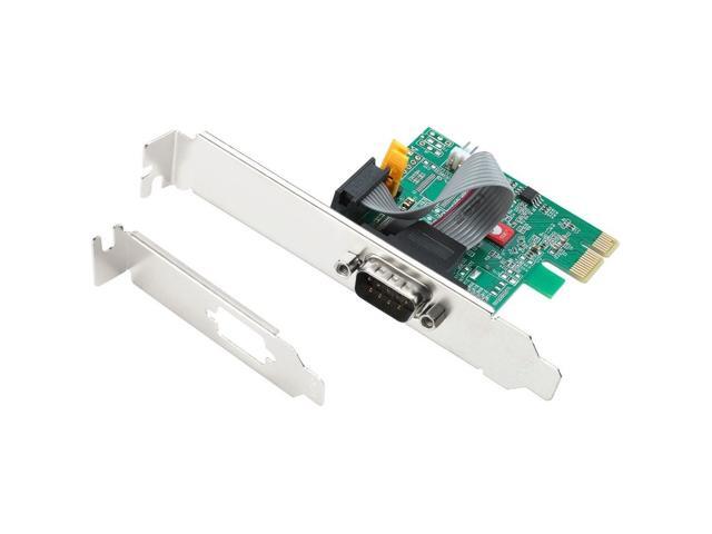 SIIG DP Cyber RS-232 1S PCIe Card 250Kbps JJE20611S1