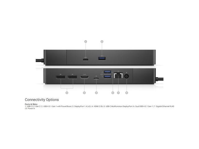 Dell Dock- WD19S 90w Power Delivery - 130w AC - 90 W