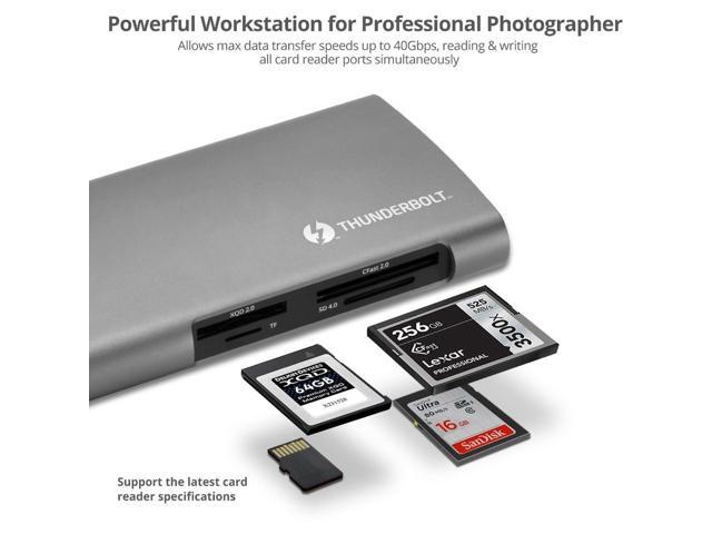SIIG Thunderbolt 3 to Dual 4K Monitor Docking Station with PD JUDK0G11S1