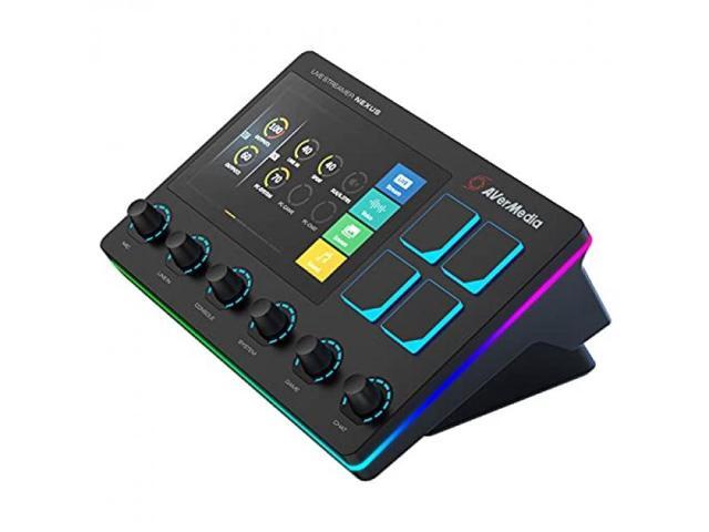 AVerMedia Live Streamer Nexus 6 Track Audio Mixer AX310