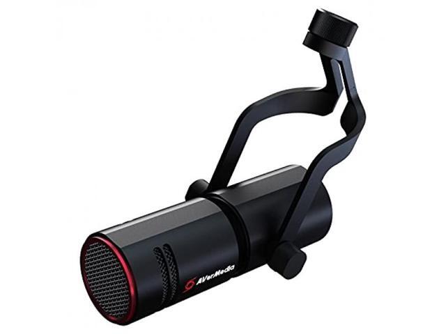 Avermedia Live Streamer MIC 330 - AM330 Creators Cardioid Dynamic XLR Microphone for Live Streaming and Podcasting