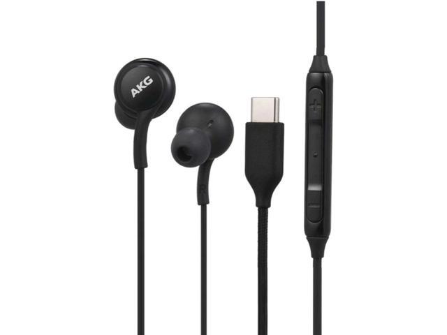 4XEM USB-C AKG Earphones with Mic and Volume Control Black 4XSAMEARAKGCB