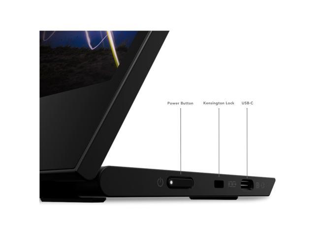 Lenovo - ThinkVision M15 15.6" LED Mobile Monitor (USB 3.1 Type-C) - Black - image 6