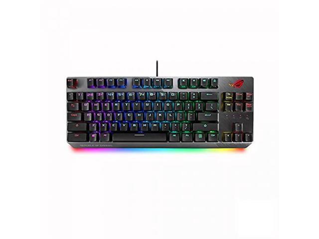 ASUS X802 ROG Strix Scope NX TKL 80% Gaming Keyboard with ROG NX Brown Tactile Mechanical Switches
