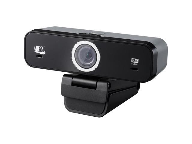 Adesso 1080p Full HD Fixed Focus USB Webcam with Adjustable View Angle Built-In & Dual Microphones - image 3