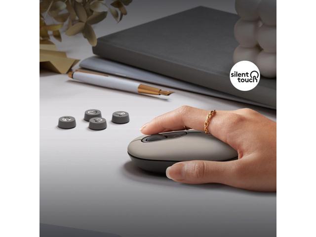 Logitech POP Wireless Mouse with Customizable Emoji - Wireless - Bluetooth - Mist - Scroll Wheel