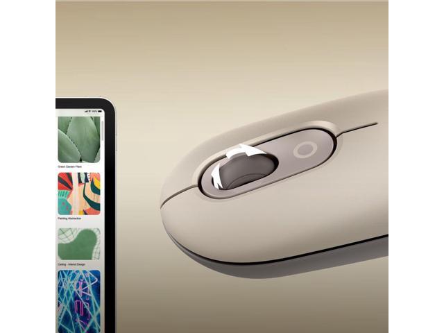Logitech POP Wireless Mouse with Customizable Emoji - Wireless - Bluetooth - Mist - Scroll Wheel
