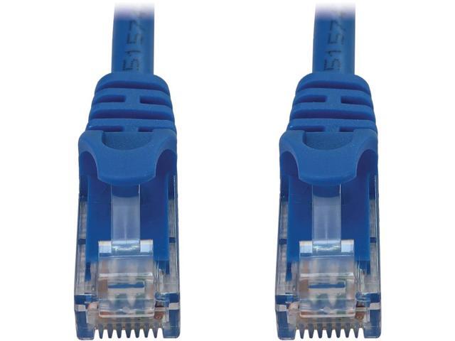 Tripp Lite Cat6a 10G Snagless Molded UTP Ethernet Cable (RJ45 M/M), PoE, Blue, 5 ft. (1.5 m) - 5 ft Category 6a Network Cable for Network Device,...