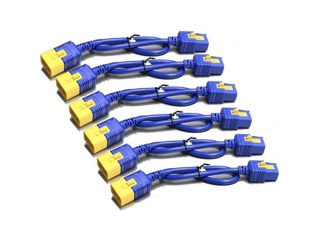 APC by Schneider Electric NetShelter Standard Power Cord - Blue - 3.94 ft Cord Length - 6